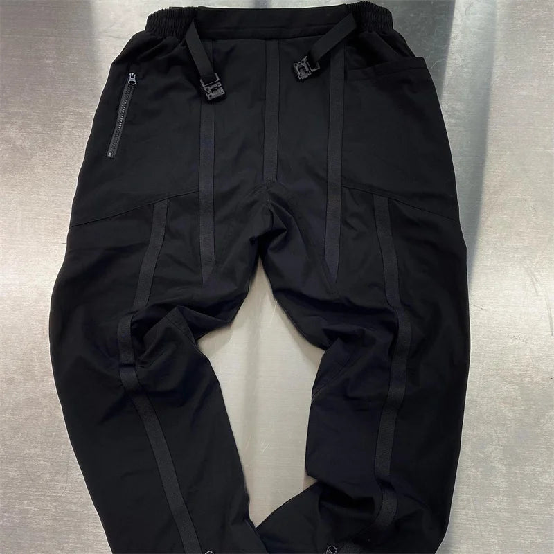 undermycar functional strap high street pure cotton pants clean everyday pants