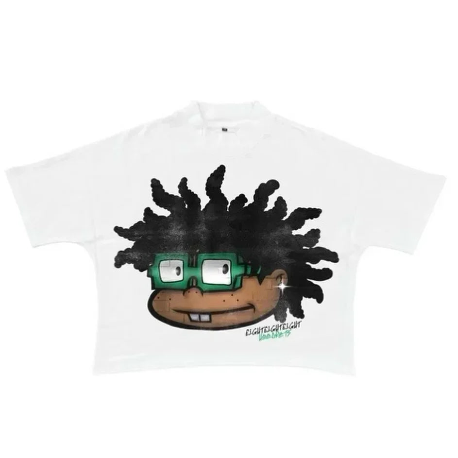 Harajuku y2k oversized t shirt vintage girl graphic t shirts top hip hop streetwear american style gothic women clothing Street King Limited