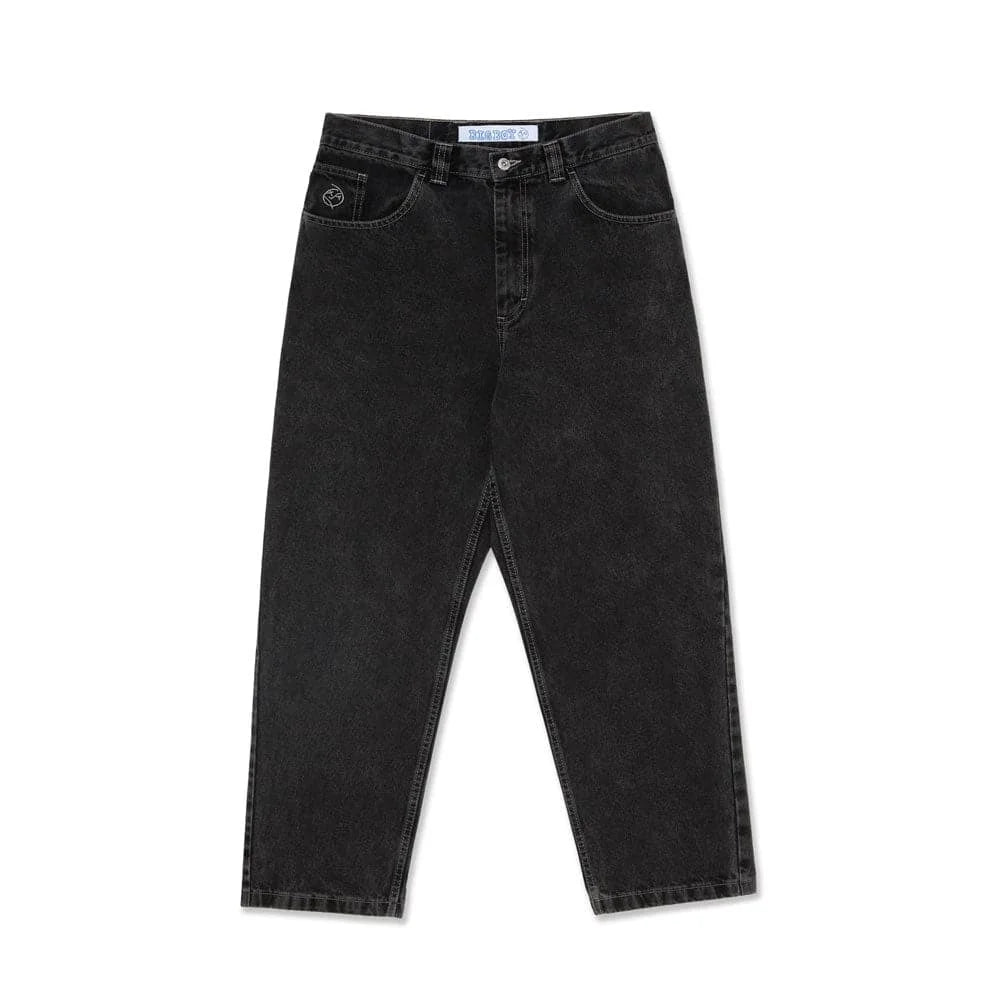 y2k gothic polar big boy baggy jeans cartoon embroidery streetwear mens womens fashion denim pants hot sell wide leg trouser unique jeans style 3845