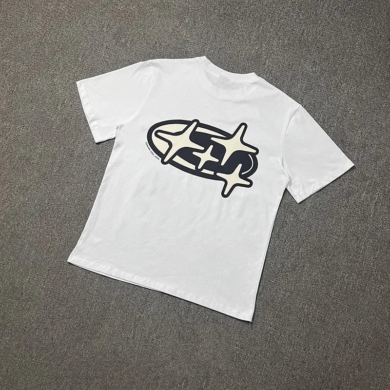 2024ss Drama Call T-shirt Men Women 1:1 High Quality Stars Letter Print Fashion Street Lovers Casual Tops Tee Street King Limited