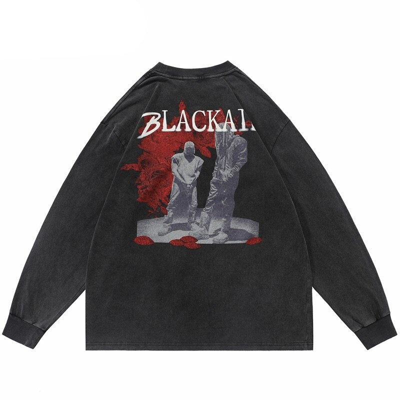 "Chopped Up" Unisex Men Women Streetwear Graphic Sweatshirt Daulet Apparel