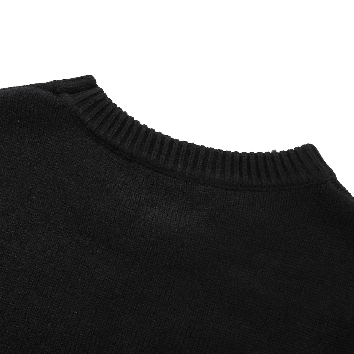 New 2023 Men Luxury Sin Youth Black Gentleman Classic Hole Cotton Knit Casual Sweaters Pullover US Size S M L High Drake #630 Street King Limited
