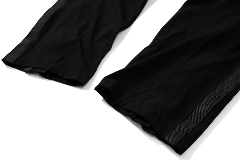 undermycar functional strap high street pure cotton pants unique default style 1917