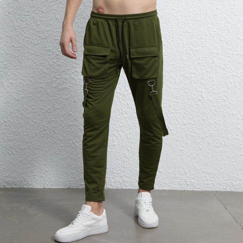 “Hustle" Streetwear Hip Hop Unisex Pants Daulet Apparel