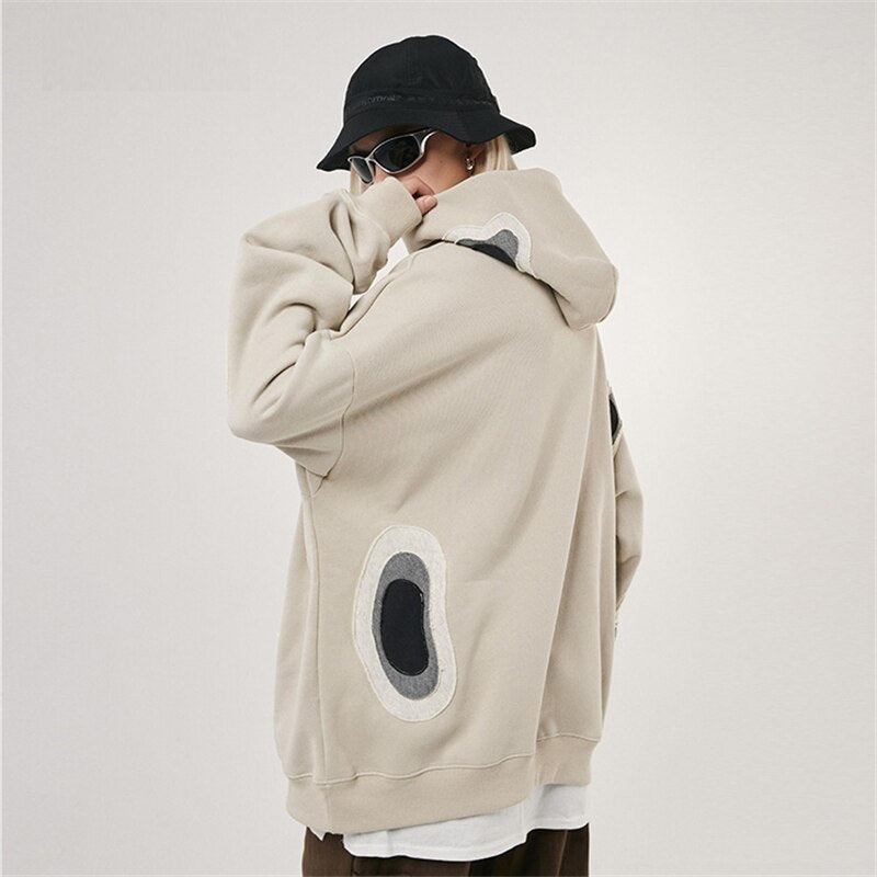 "Black Hole" Unisex Men Women Streetwear Graphic Hoodie Daulet Apparel