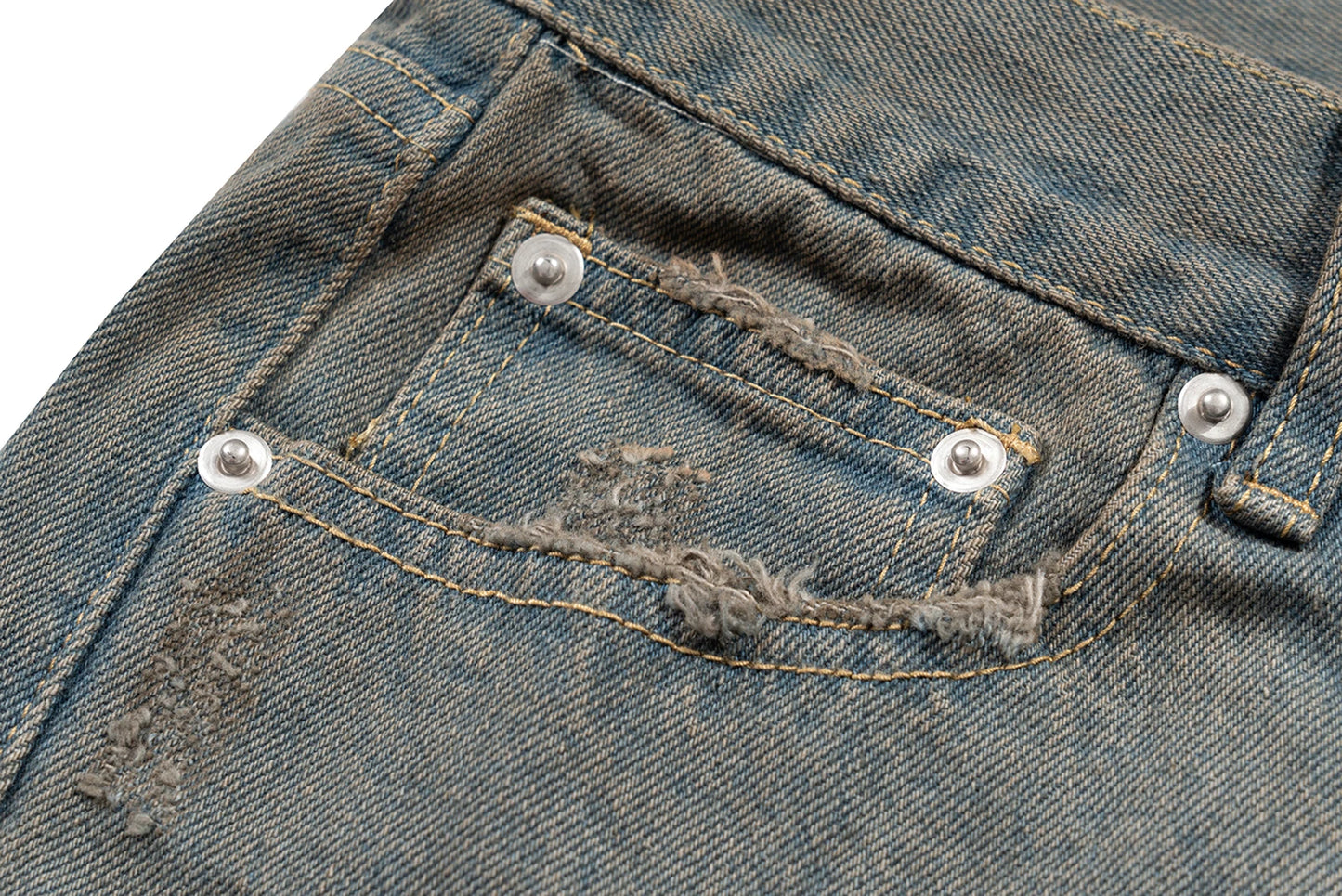 Grey Green Damaged Micro Flared Jeans Mens Straight Streetwear Y2k Ropa Hombre Baggy Denim Trousers Oversized Casual Cargo Pants Street King Limited