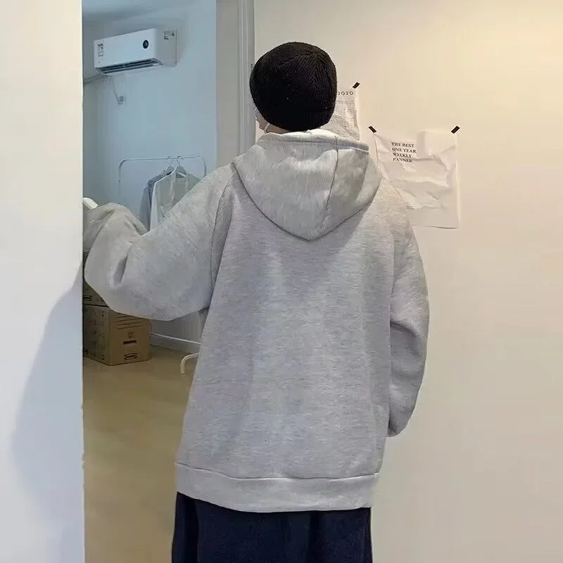 Sadcore Washed Oversized Hoodie Street Style Staple