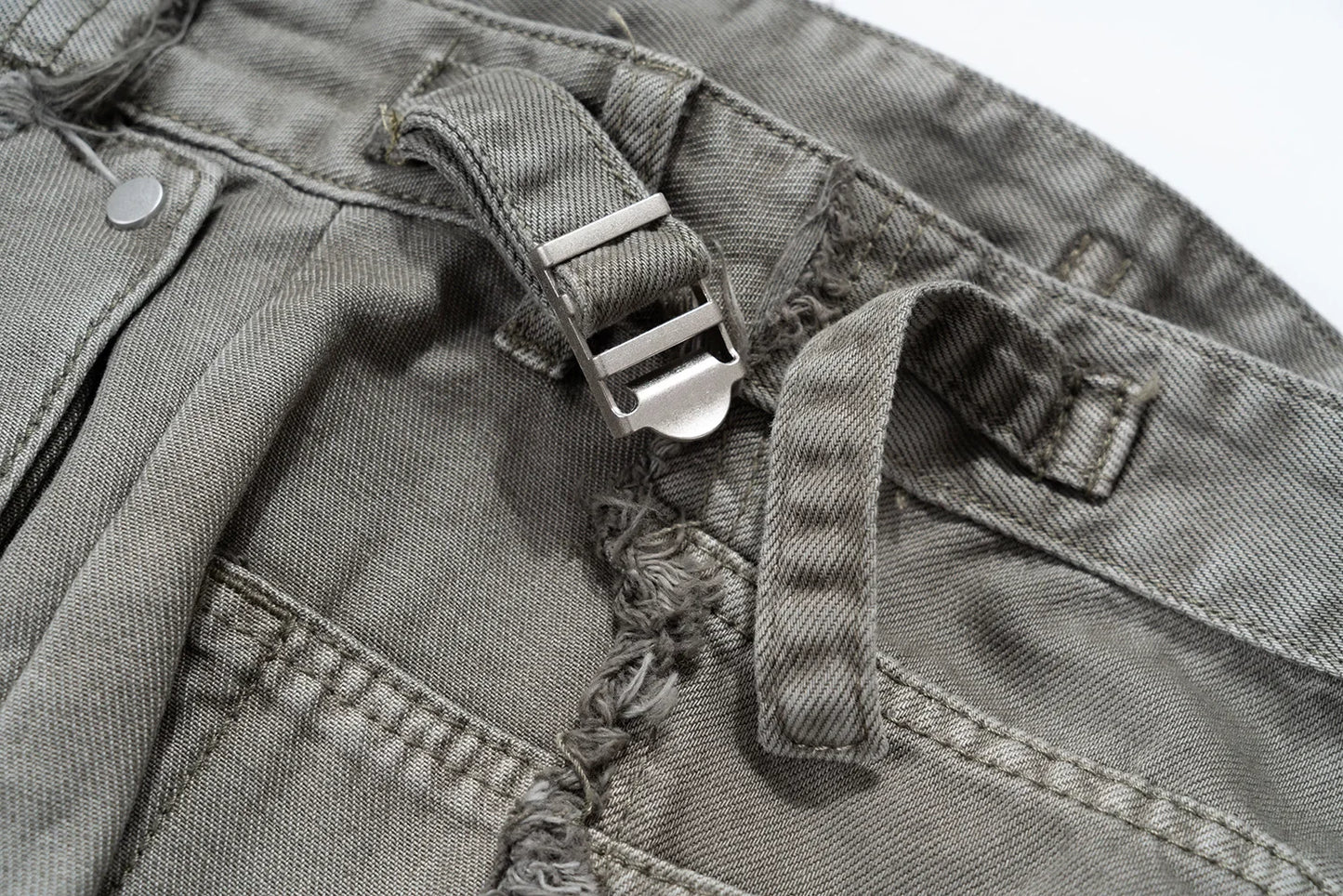 y2k streetwear tassel multi pocket jeans for men straight solid baggy cargo pants pantalones hombre casual denim trousers 1 unique cargo style 615