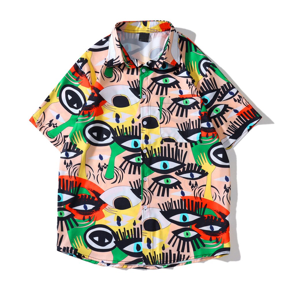 "Double Trouble" Unisex Men Women Streetwear Graphic Shirt Daulet Apparel