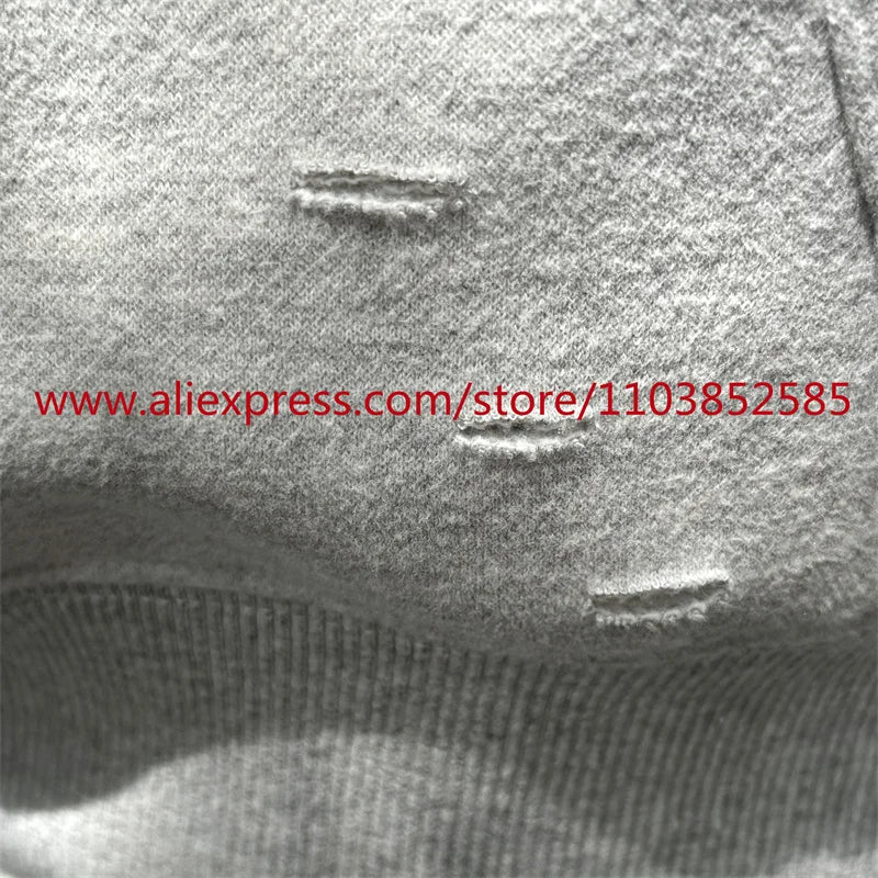 New 2024 Autumn/Winter Vintage Heavy American Hoodie Men's Long Sleeve High Quality Tops High Street Eye Print Casual Fashion Street King Limited
