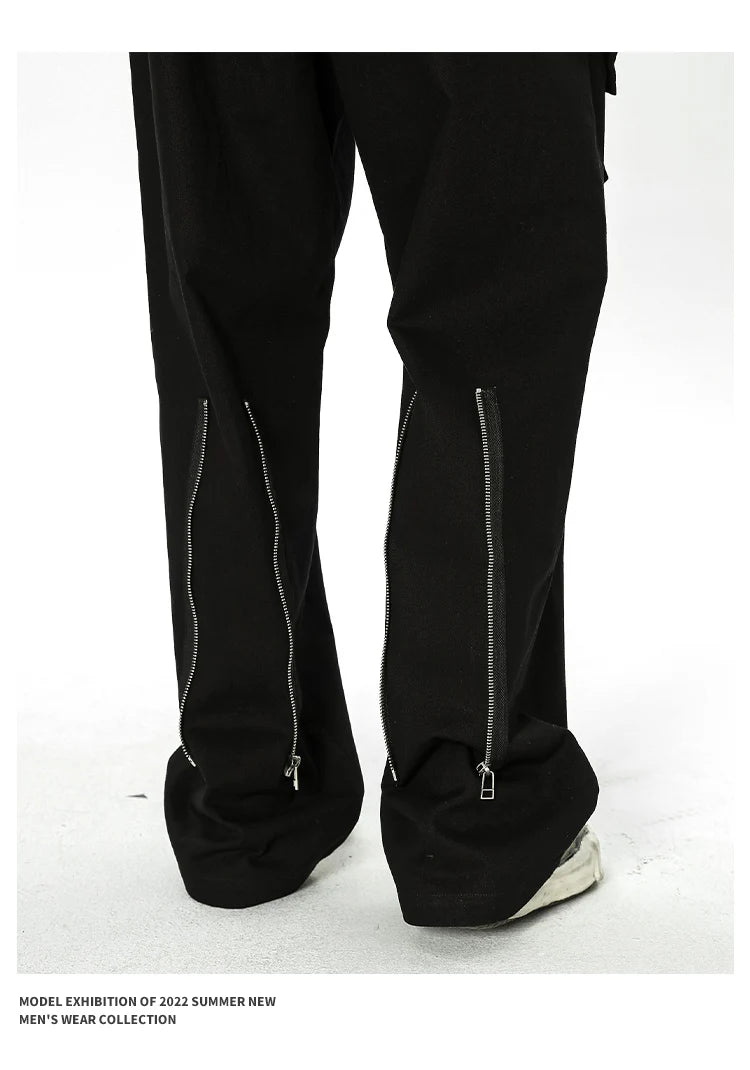 men streetwear fashion loose casual wide leg techwear cargo pants track trousers women harem trousers joggers sweatpants unique joggers style 930