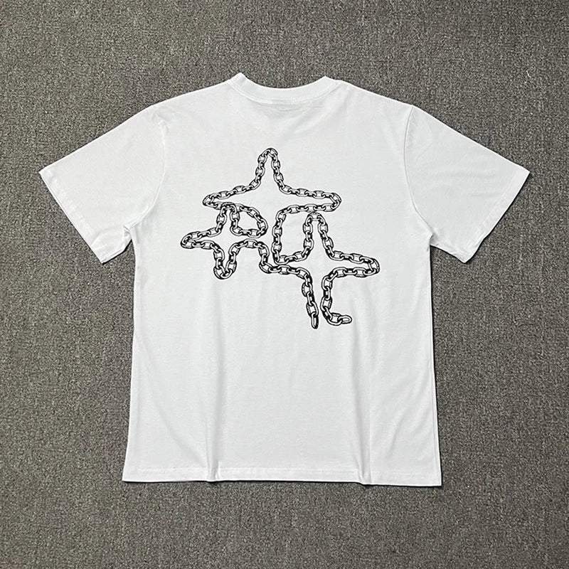 2024ss Drama Call T-shirt Men Women 1:1 High Quality Stars Letter Print Fashion Street Lovers Casual Tops Tee Street King Limited