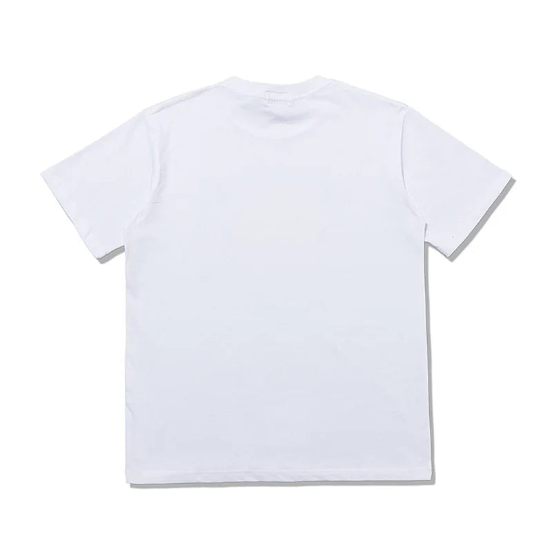 C.E T-shirts Men Woman Good Quality Cotton Casual Loose Vintage Abstract Face Printing Summer O-Neck CAVEMPT Top Tee Street King Limited
