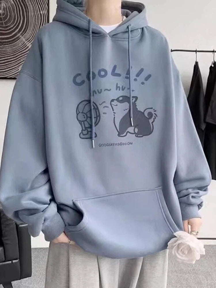 Cool Cartoon Cat Graphic Print Hoodies For Men Y2K Streetwear Clothes Hip Hop Fashion Hooded Sweatshirts Loose Pullover Hoody Street King Limited