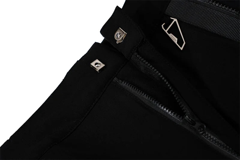 undermycar functional strap high street pure cotton pants unique default style 1909