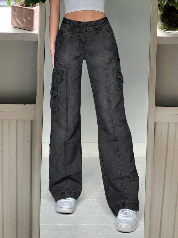 "Patched" Unisex Men Women Streetwear Denim Pants Daulet Apparel