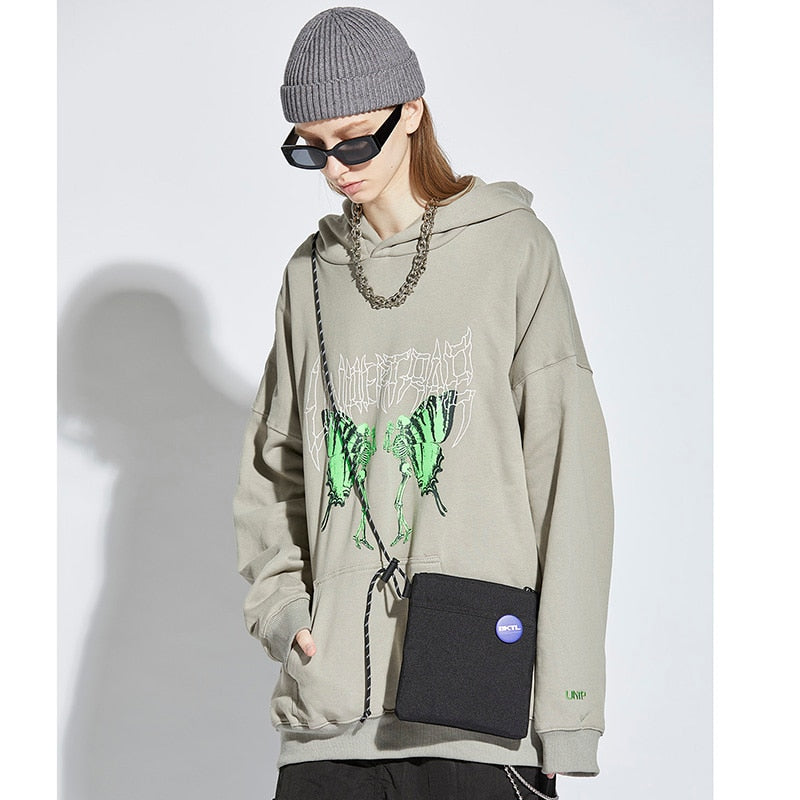 "Dance All Night" Unisex Men Women Streetwear Graphic Hoodie Daulet Apparel