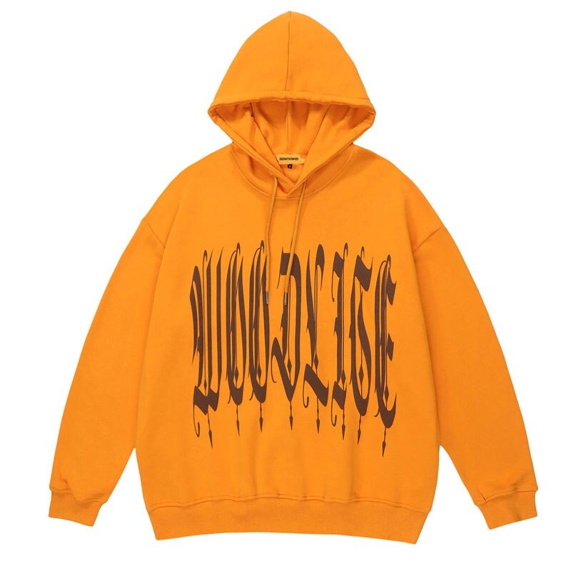 "Blurred Vision" Unisex Men Women Streetwear Graphic Hoodie Daulet Apparel