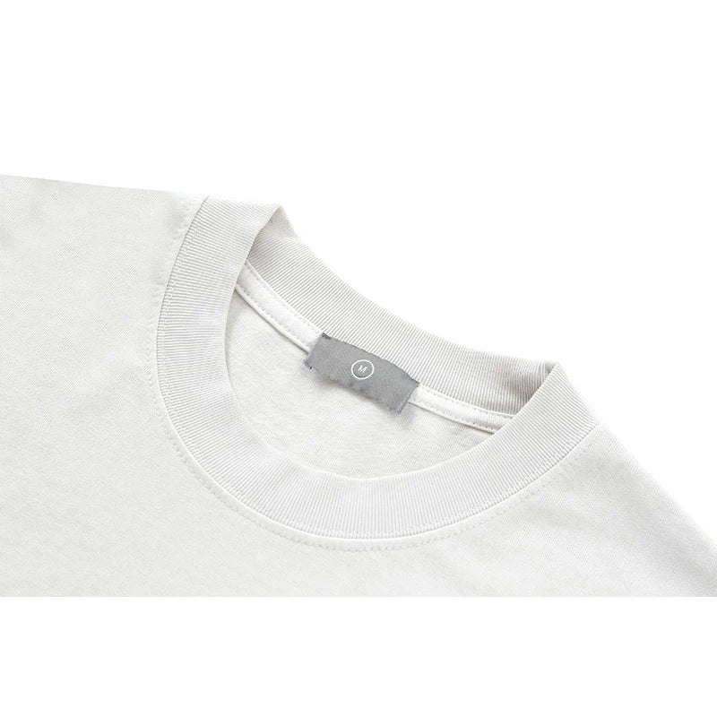 Apricot Grey Men Woman T Shirt Portrait Letter Printing Street Lovers Loose Casual Wash Retro Short Sleeve Top Tees Street King Limited