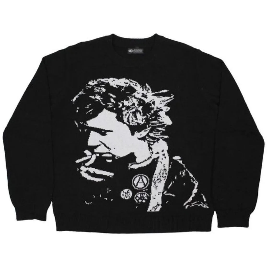 y2k women clothes sweater zipper Sweatshirt long sleeve top Streewear hip hop punk retro clothes Harajuku Trendy oversize clothe Street King Limited
