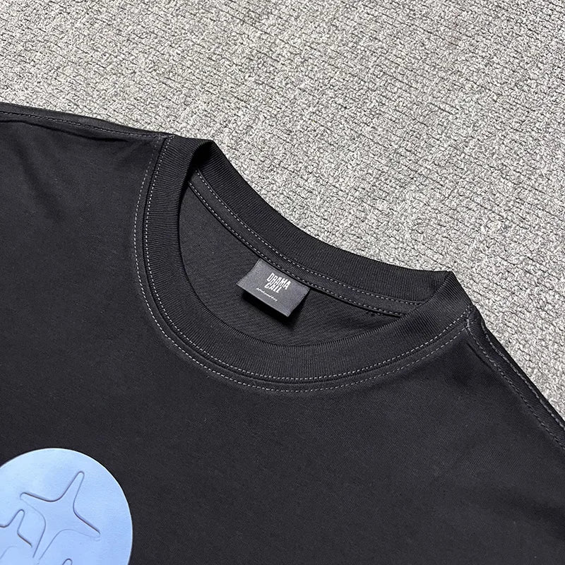 2024ss Drama Call T-shirt Men Women 1:1 High Quality Stars Letter Print Fashion Street Lovers Casual Tops Tee Street King Limited