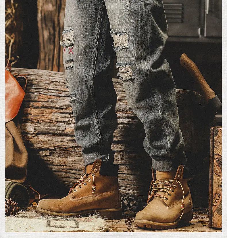 american high street personalized hip hop washed straight leg jeans for men and women loose and handsome trendy casual pants y2k unique jeans style 678