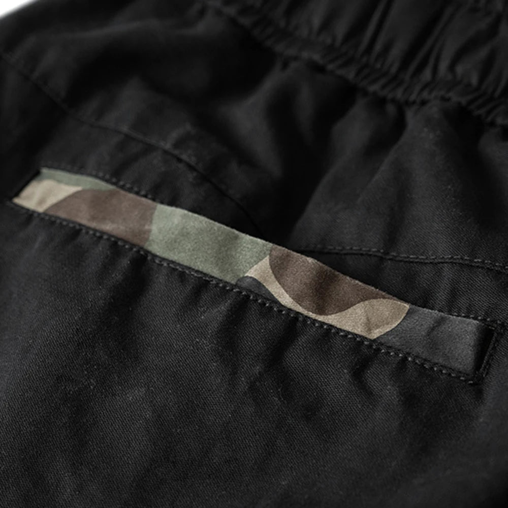 y2k shorts summer american street multi pocket camouflage workwear mens shorts trendy casual five quarter pants mens clothing unique shorts style 451
