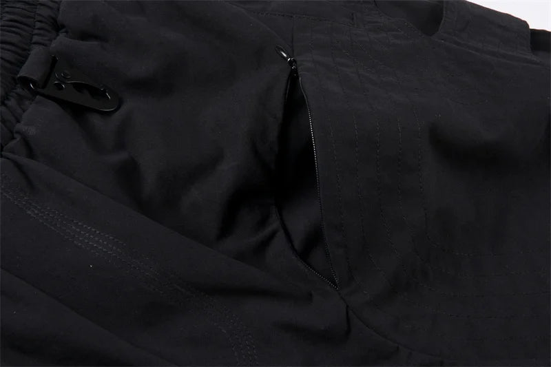 Whoisjacow High Quality 1:1 Men's Workwear hollowed out layered functional sports shorts Street King Limited