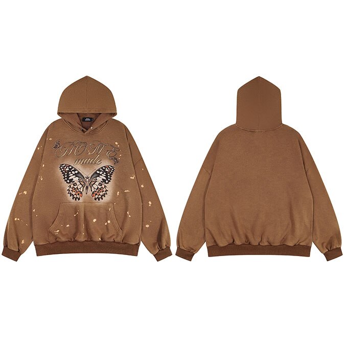 "Diamond City" Unisex Men Women Streetwear Graphic Hoodie Daulet Apparel