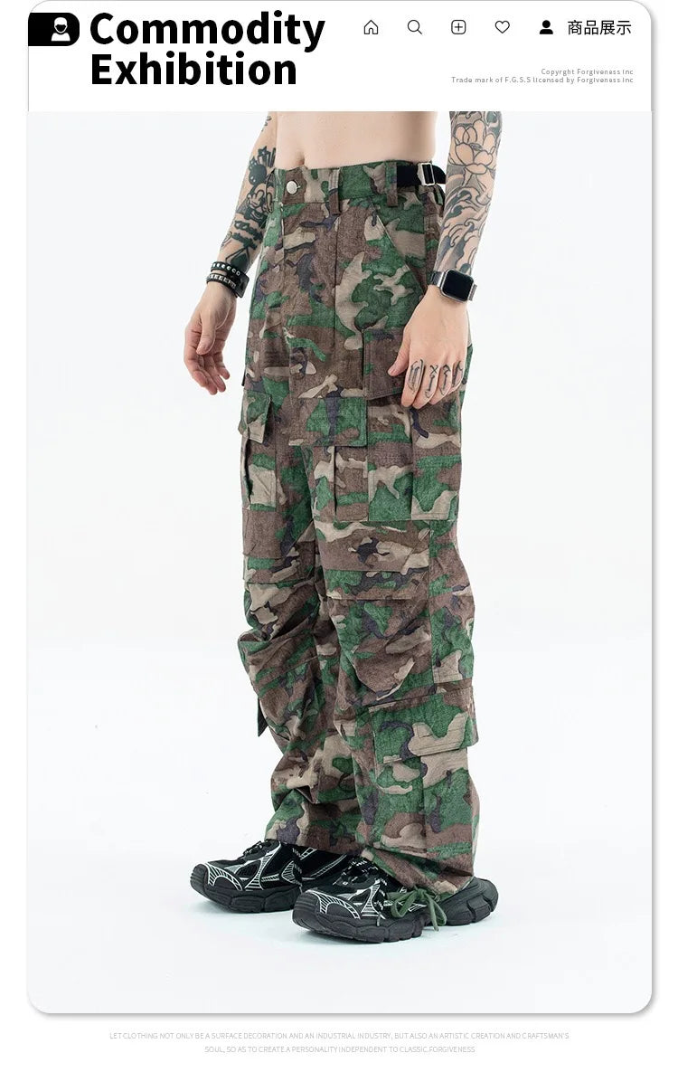cargo with large pockets unique cargo style 4779