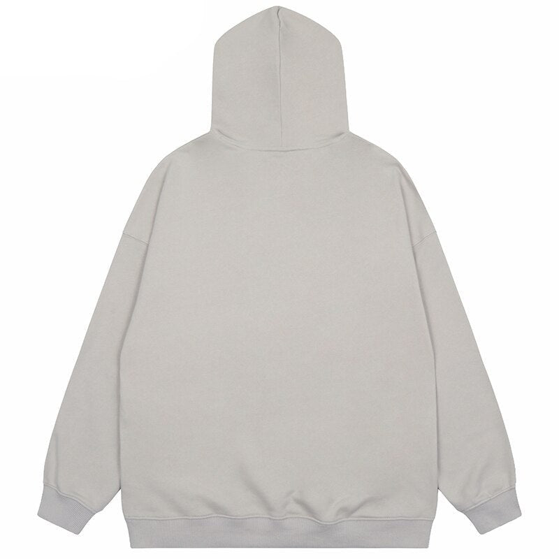 "Blood Hound" Unisex Men Women Streetwear Graphic Hoodie Daulet Apparel
