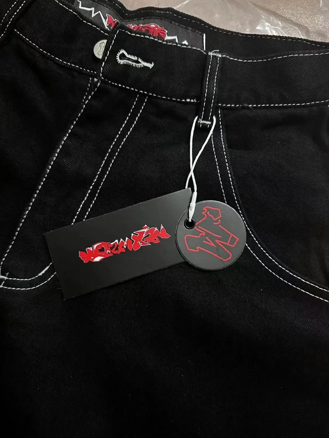 Shorts skateboarding trend mens and womens universal jeans cropped pants joggers skinny men hip hop harajuku cargo pants Street King Limited