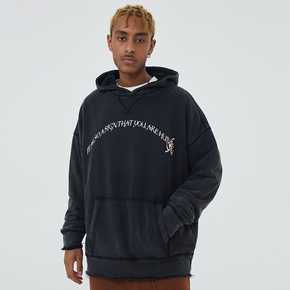"All Eyes" Unisex Graphic Streetwear Hoodie Daulet Apparel