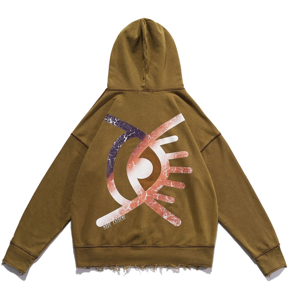 "All Eyes" Unisex Graphic Streetwear Hoodie Daulet Apparel