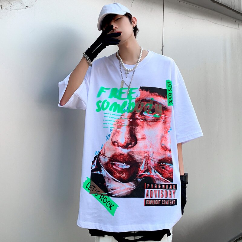 "Free Somebody" Unisex Men Women Streetwear Graphic T-Shirt - Street King Apparel