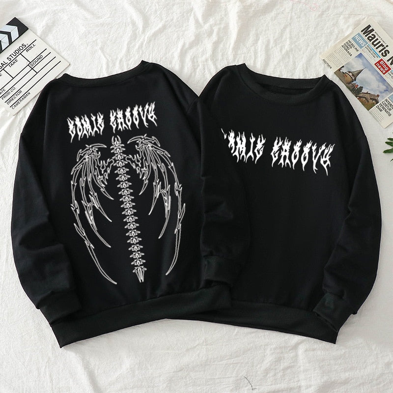 "No Luck" Unisex Men Women Streetwear Graphic Hoodie - Street King Apparel