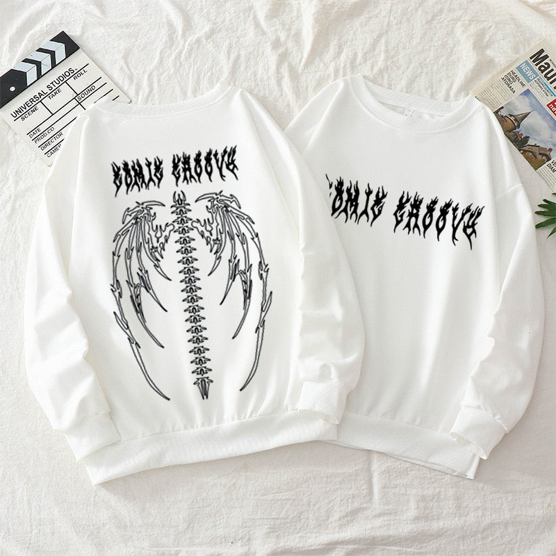 "No Luck" Unisex Men Women Streetwear Graphic Hoodie - Street King Apparel