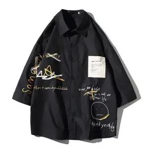 "High Table" Traditional Men Women Streetwear Collared Shirt - Street King Apparel