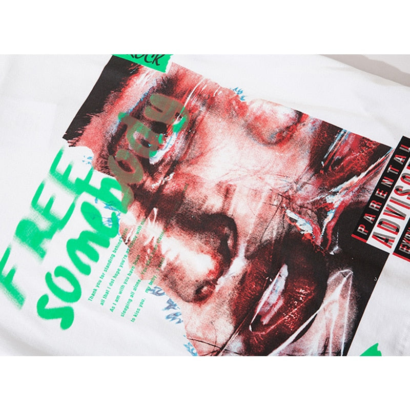 "Free Somebody" Unisex Men Women Streetwear Graphic T-Shirt - Street King Apparel