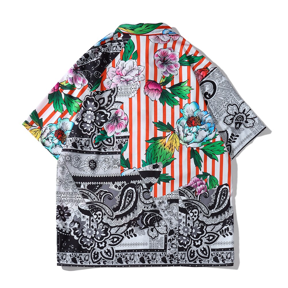 "Light Weight" Unisex Men Women Streetwear Graphic Button Shirt - Street King Apparel