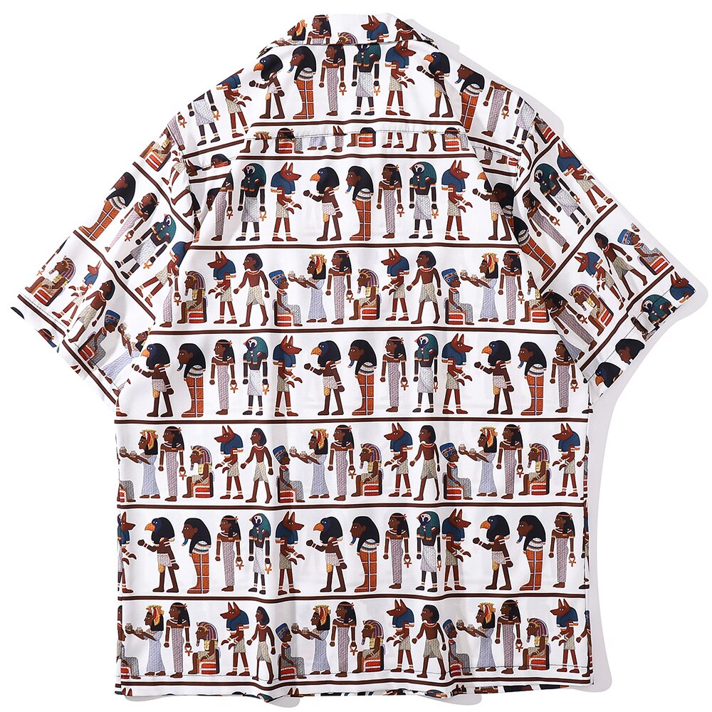 "Walk Way" Unisex Men Women Streetwear Graphic Button Shirt - Street King Apparel