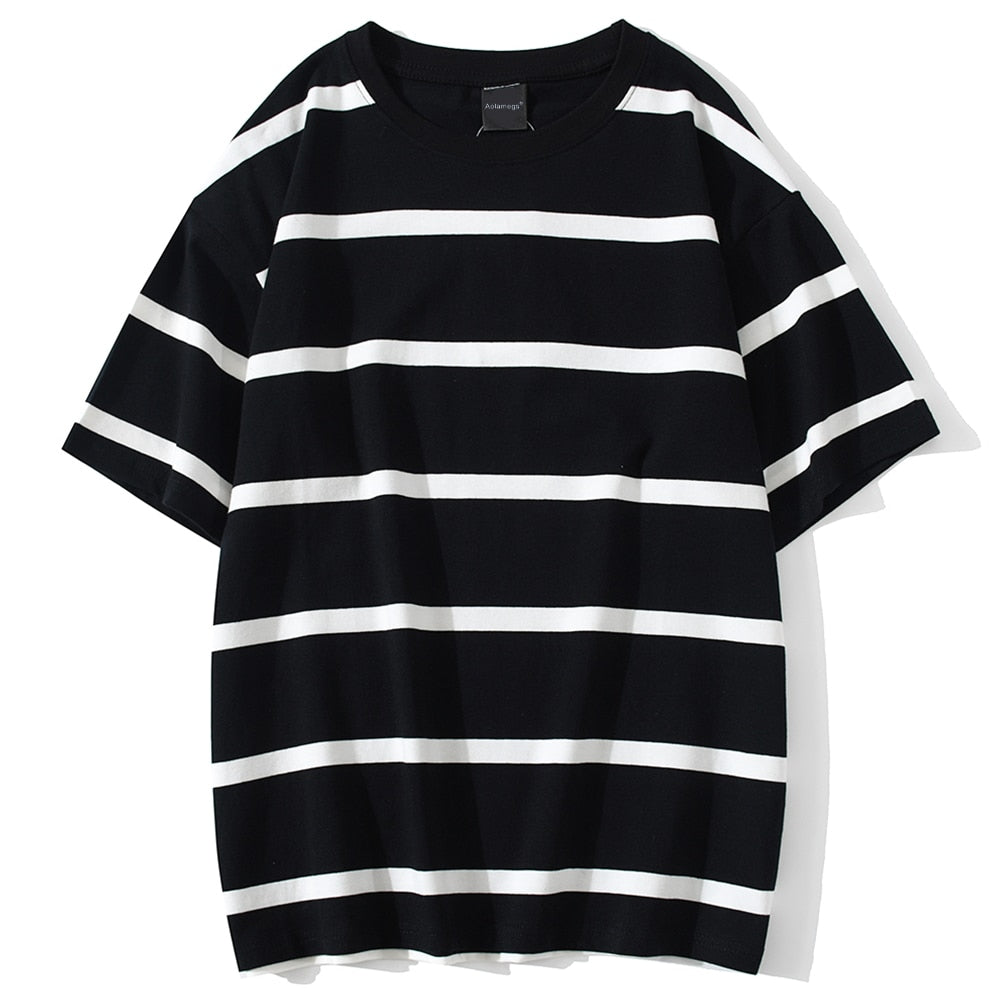 Street King Apparel "Bumble" Unisex Men Women Streetwear Graphic Striped Tee - Street King Apparel