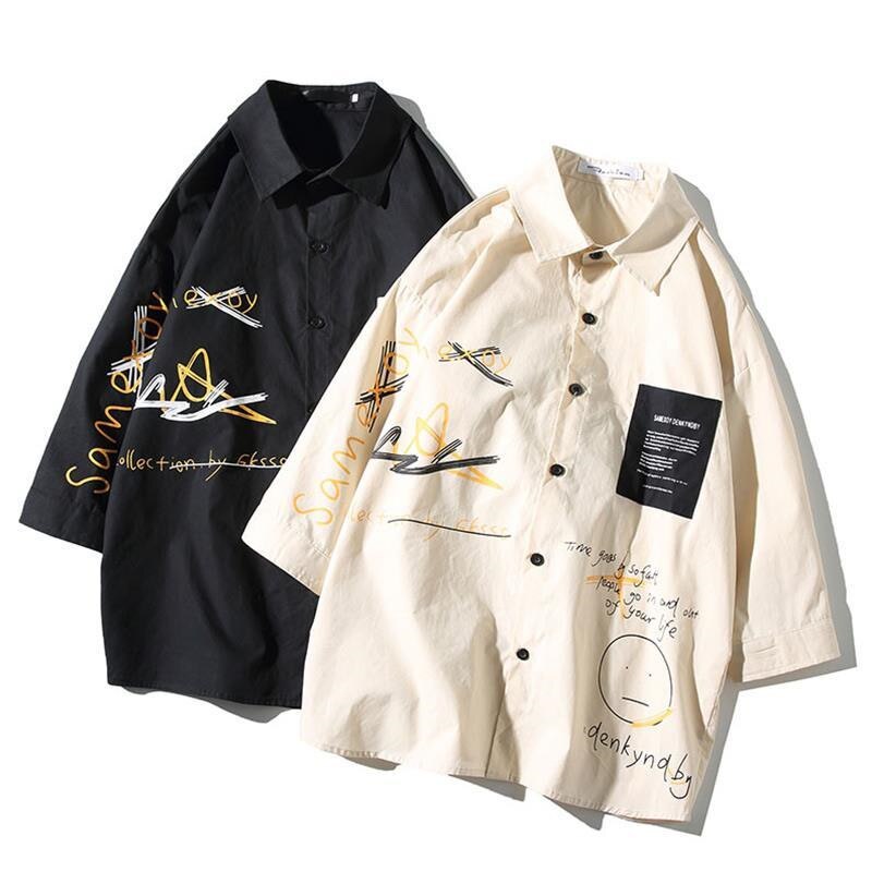 "High Table" Traditional Men Women Streetwear Collared Shirt - Street King Apparel