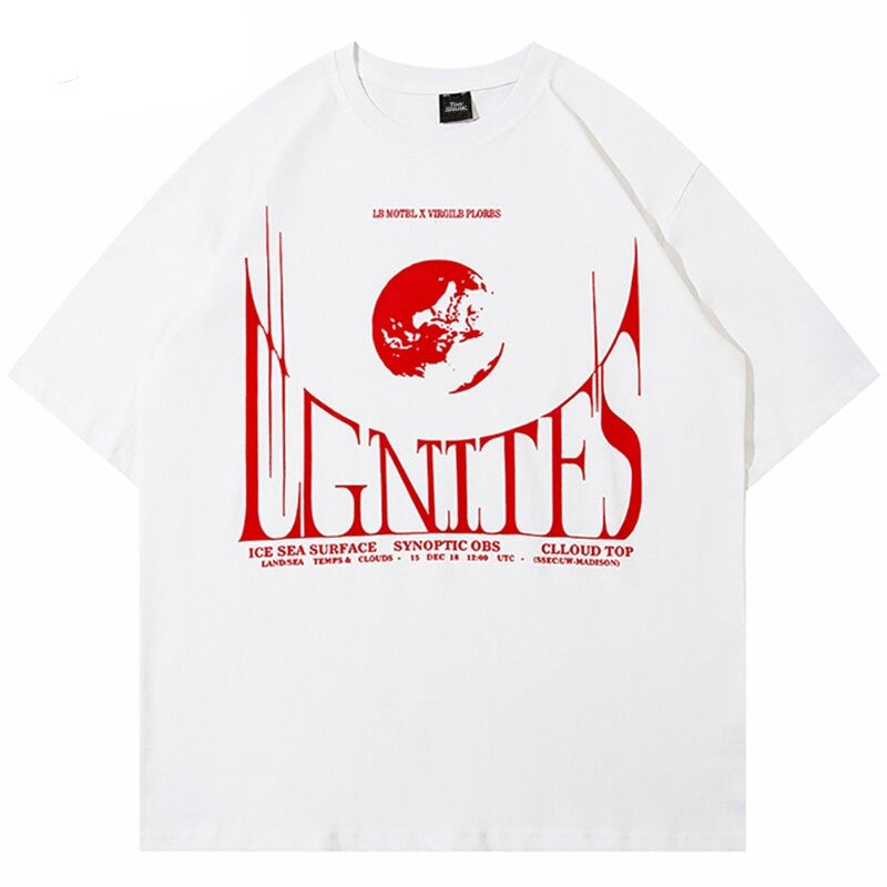 "Ignite" Unisex Men Women Streetwear Graphic T-Shirt - Street King Apparel