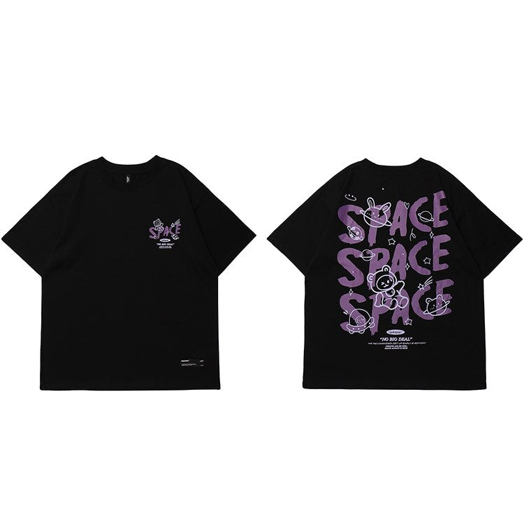 "Spaceman" Unisex Graphic Men Women T-Shirt - Street King Apparel