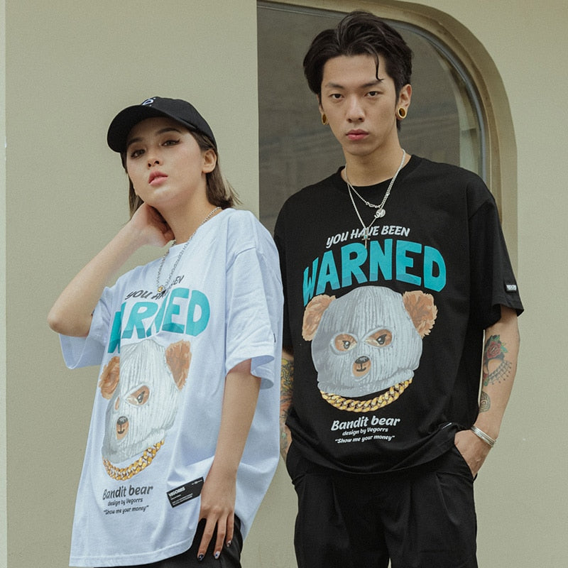 Street King Apparel "Been Warned" Unisex Men Women Streetwear Graphic T-Shirt - Street King Apparel