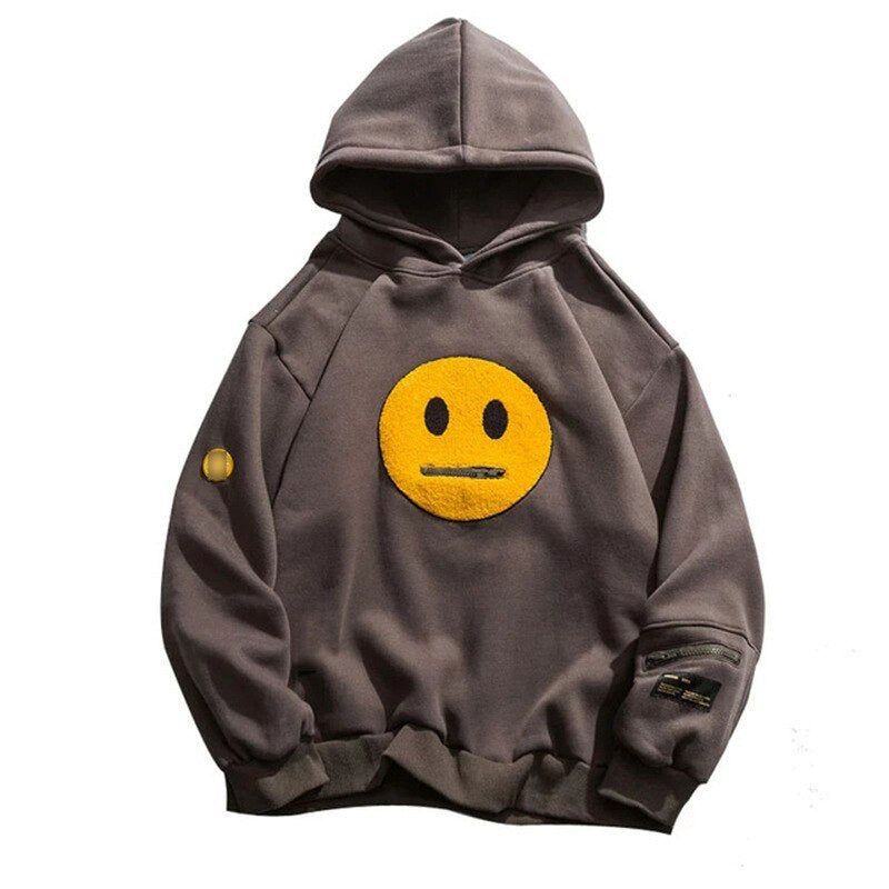 "Mr Smiley" Unisex Men Women Streetwear Graphic Hoodie - Street King Apparel