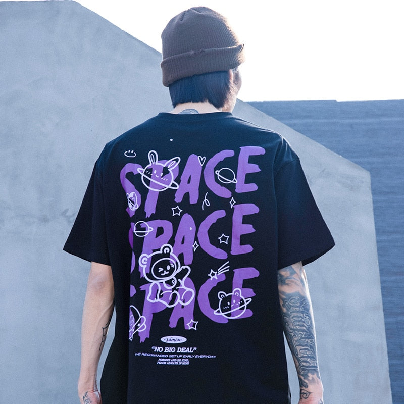 "Spaceman" Unisex Graphic Men Women T-Shirt - Street King Apparel