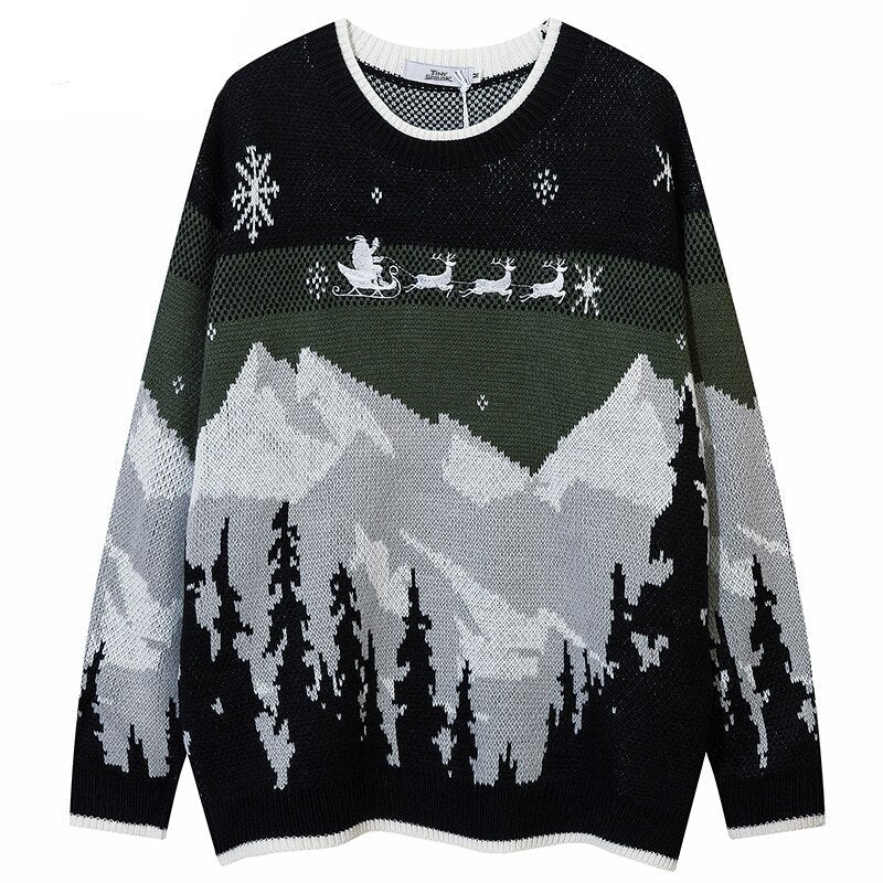 "Wonderland" Unisex Men Women Streetwear Graphic Sweater - Street King Apparel