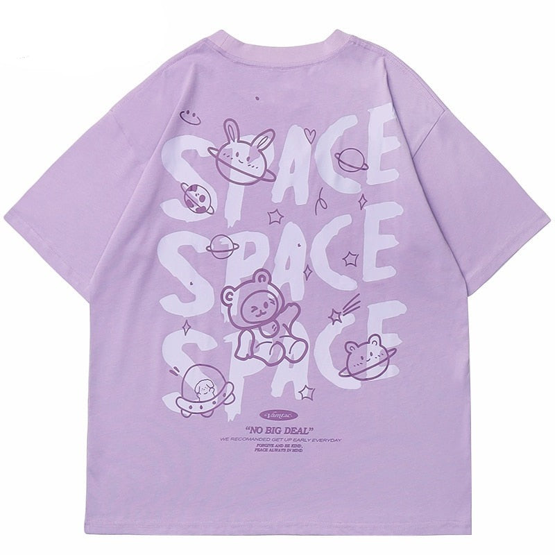 "Spaceman" Unisex Graphic Men Women T-Shirt - Street King Apparel
